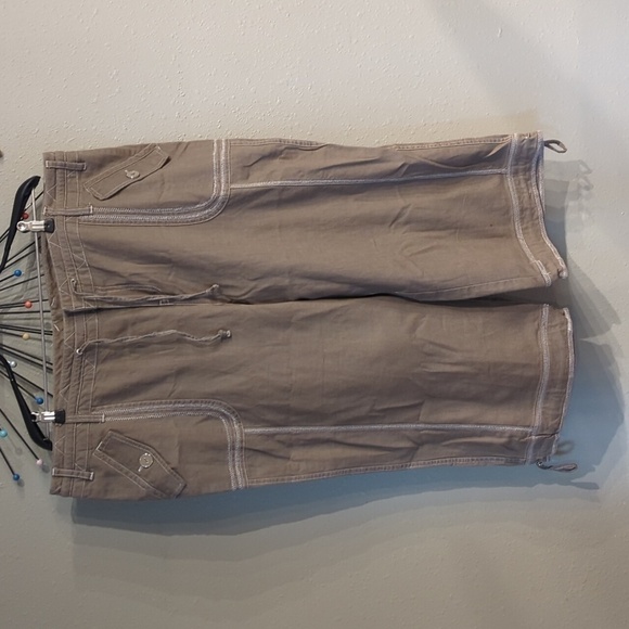 Lane Bryant NWT Linen Cotton Blend Capri Pants Size 20 - Picture 1 of 14